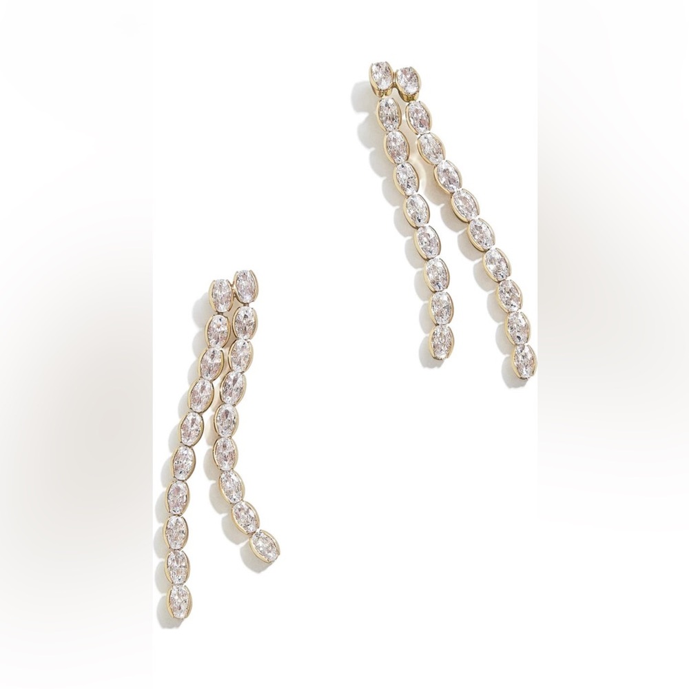 Baublebar Crystal Double Strand Linear, $58